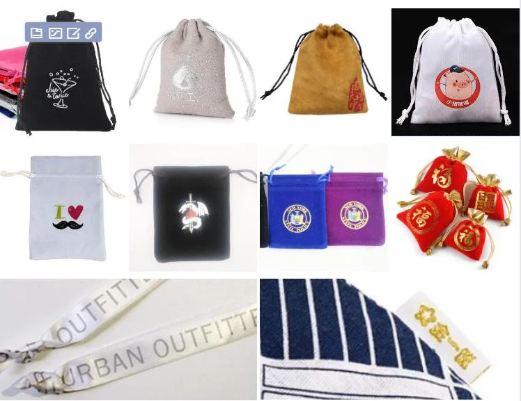 Wholesale Cosmetic Velvet Drawstring Bag New Design Low MOQ Velvet Pen Pouch